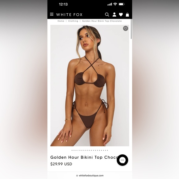 White Fox Bikini - Picture 3 of 5